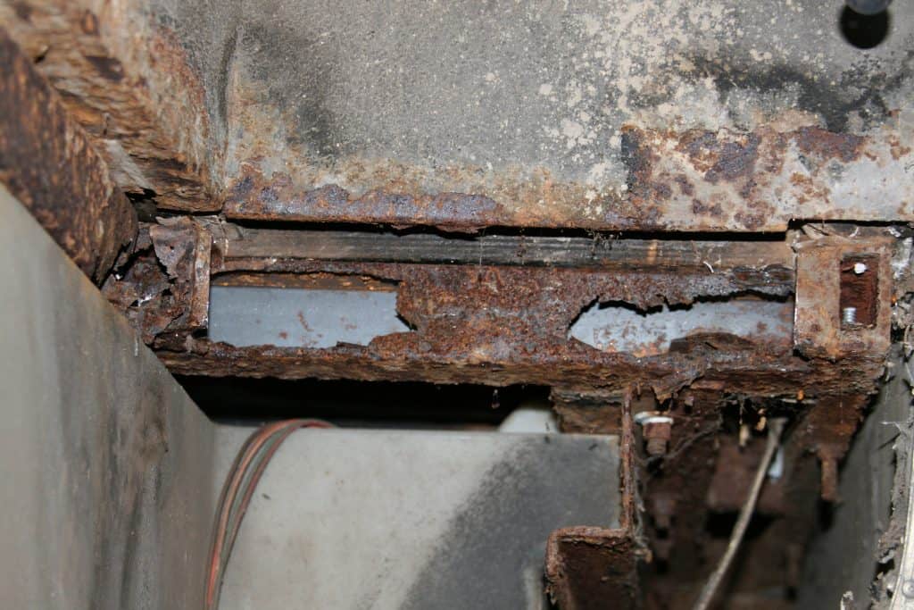 The worse corrosion why servicing is important